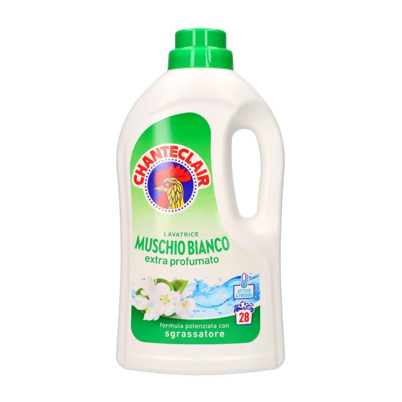 CHANTE CLAIR LAVATRICE 28 LAVAGGI MUSCHIO BIANCO
