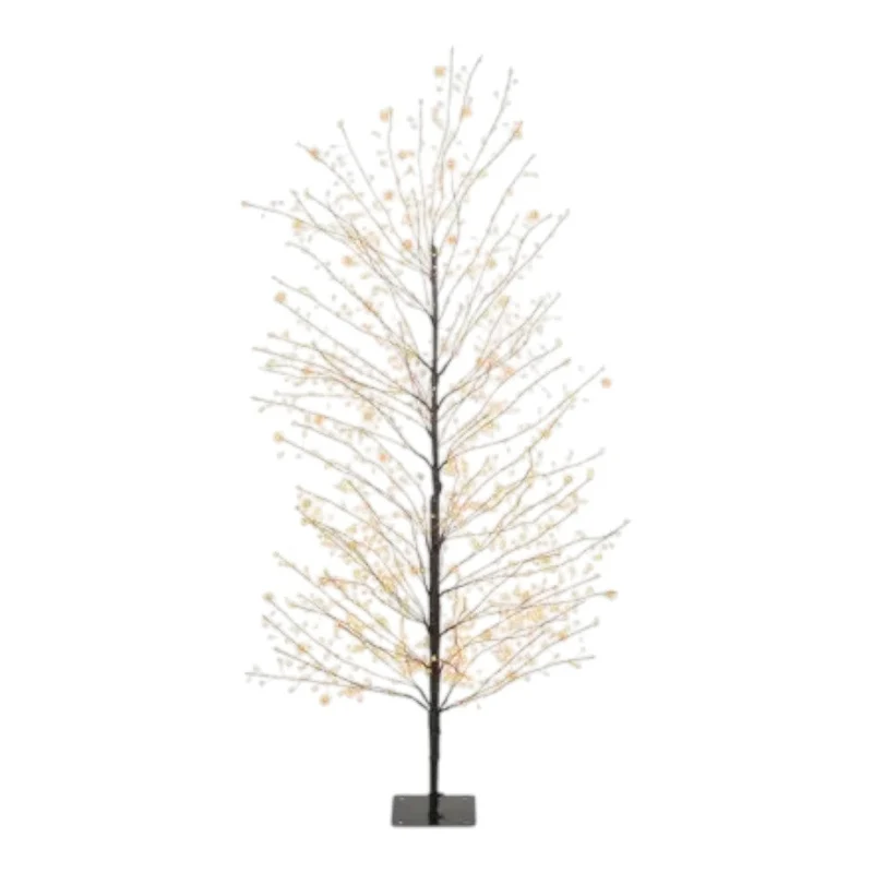 Kaemingk Albero Con Micro Led 150Cm Nero
