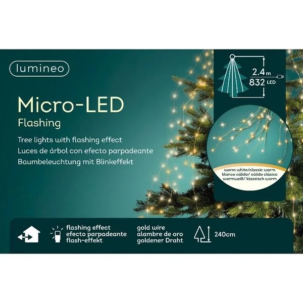 Kaemingk Albero A Grappolo Micro Led Da Esterno