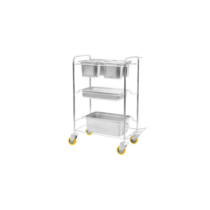 VERMOP Carrello per camere bianche, 84 x 50 x 112 cm | 1 pezzo