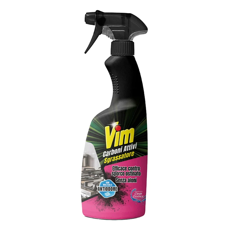 VIM SGRASSATORE CARBONI ATTIVI TRIGGER 600 ML