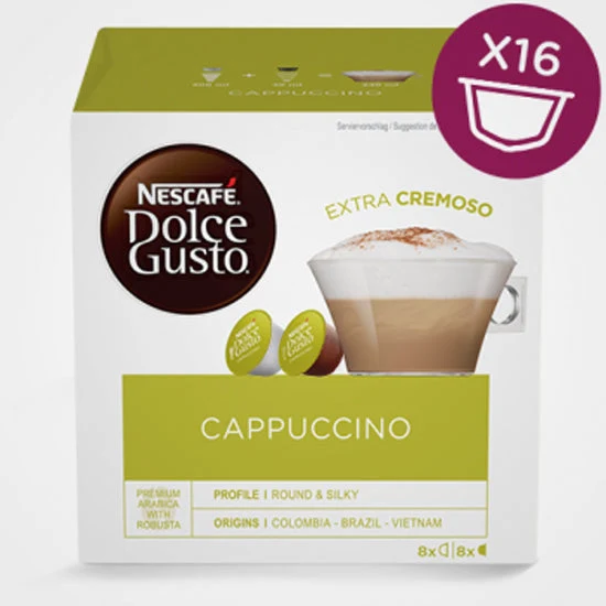 Cappuccino Dolce Gusto 16 capsule