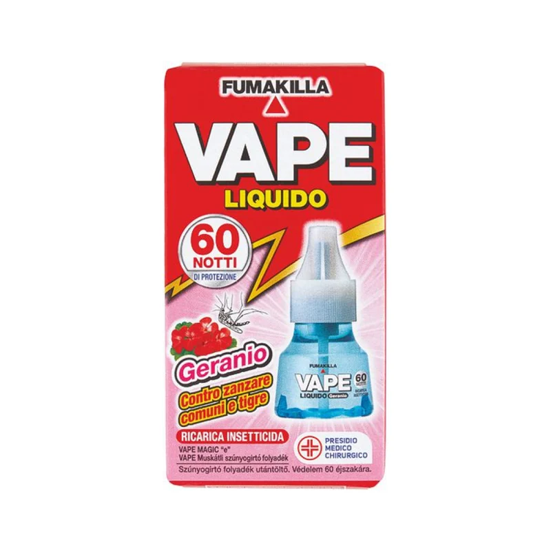 VAPE RICARICA LIQUIDA 60 NOTTI GERANIO