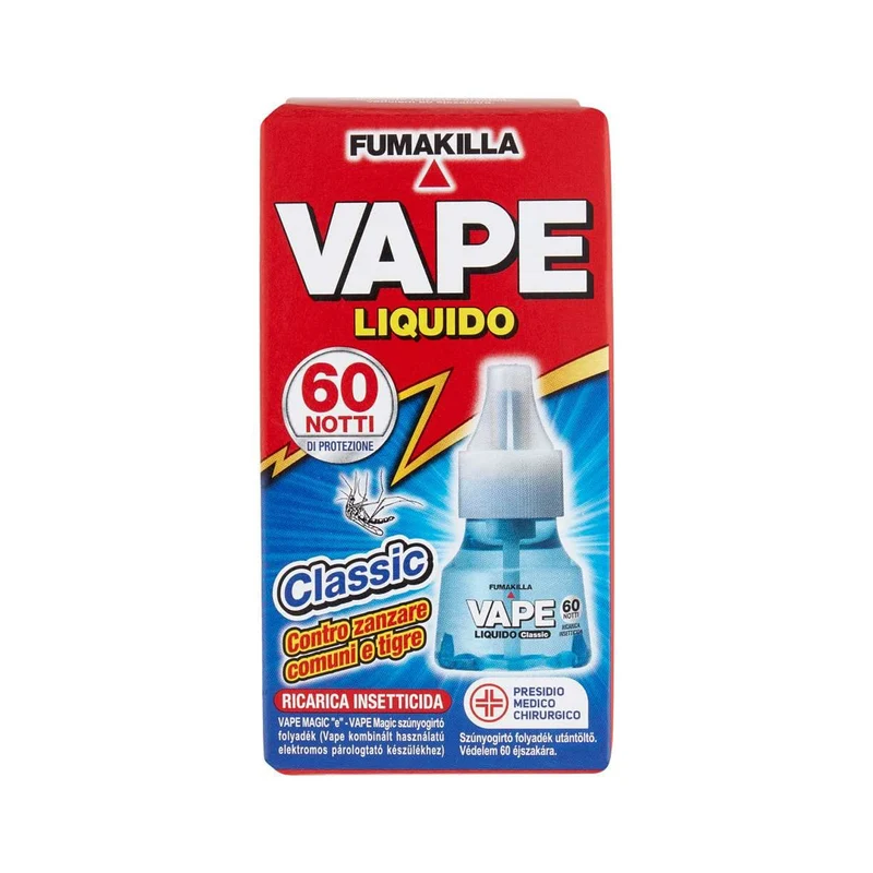 VAPE RICARICA LIQUIDA 60 NOTTI CLASSICO