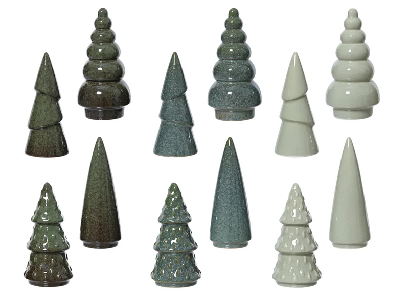 Kaemingk Albero In Porcellana
