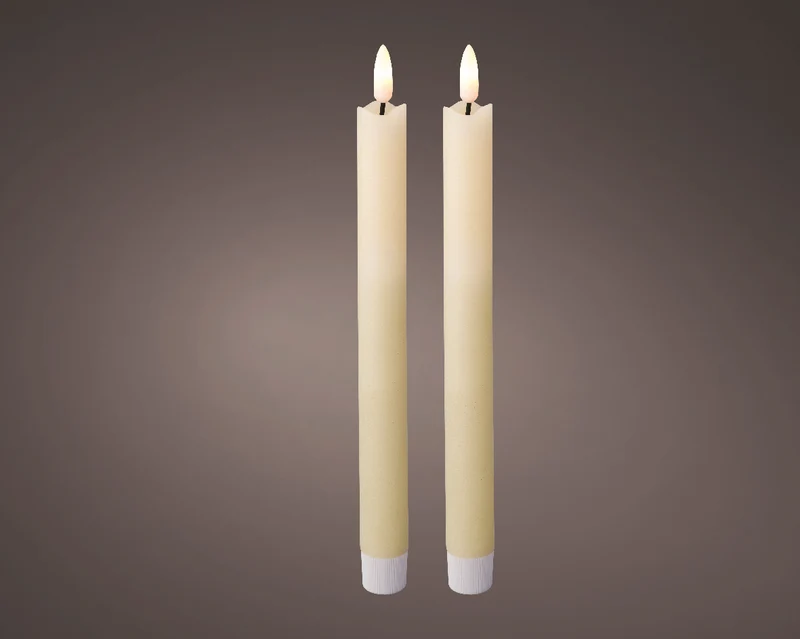 Kaemingk Candela Da Cena A Led 25,5 Crema