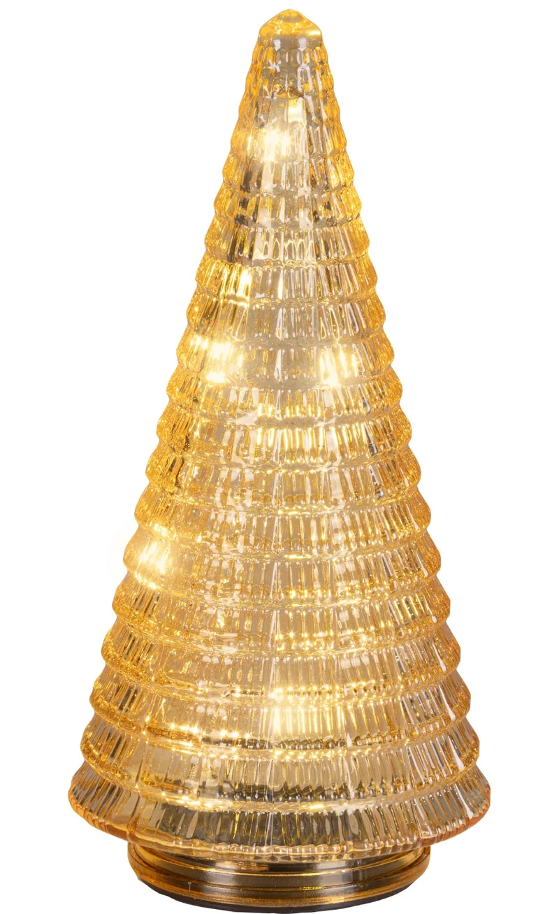 Kaemingk Albero In Vetro A Micro Led Per Interni