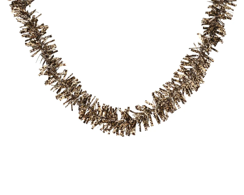 Kaemingk Ghirlanda Di Tinsel C/ Leopardo Lucido