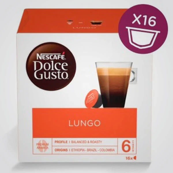 Caffè capsule Lungo Dolce Gusto 16 capsule