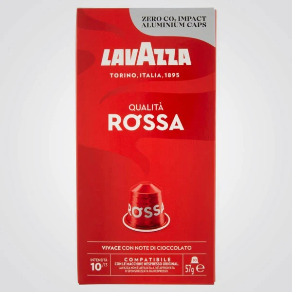 Caffè capsule Nespresso * compatibili qualità Rossa 10 capsule