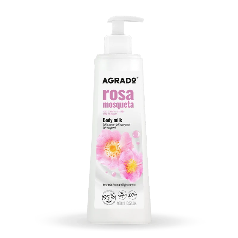 AGRADO BODY MILK ROSA MOSQUETA 400ML