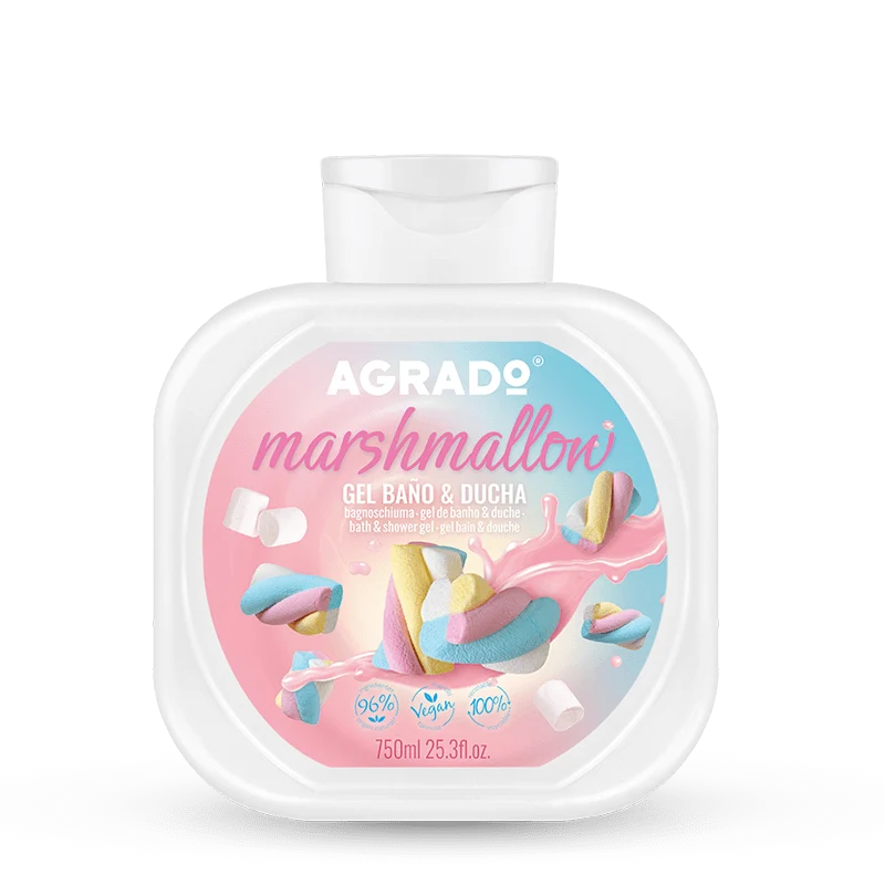 AGRADO GEL BAGNO E DOCCIA MARSHMALLOW 750ML