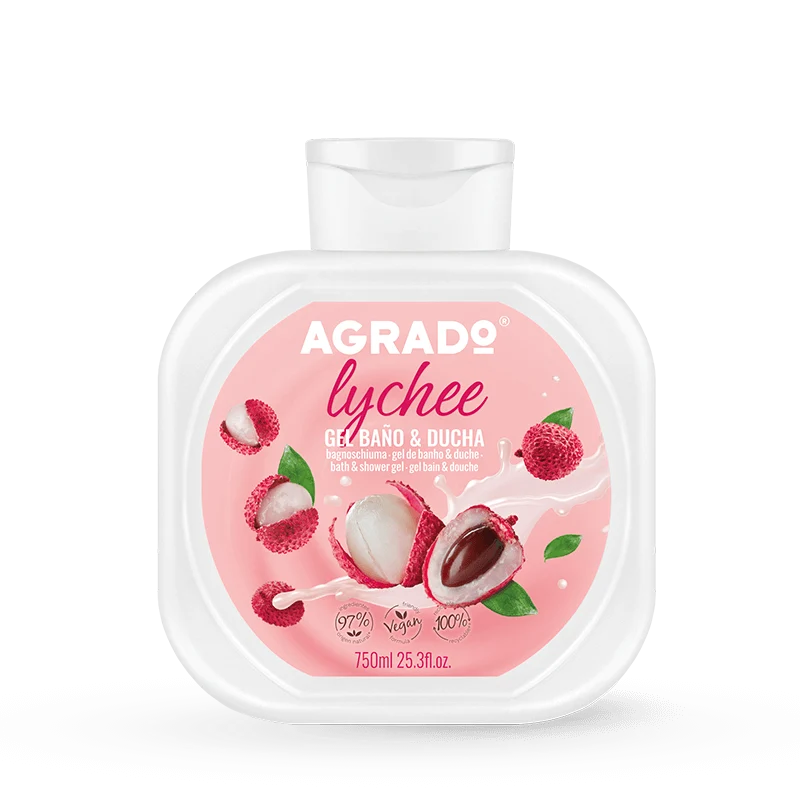 AGRADO GEL BAGNO E DOCCIA LITCHI 750ML