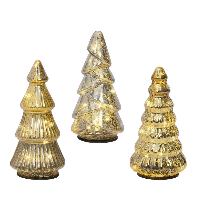 Kaemingk Albero Led Micro Fisso in vetro per interni