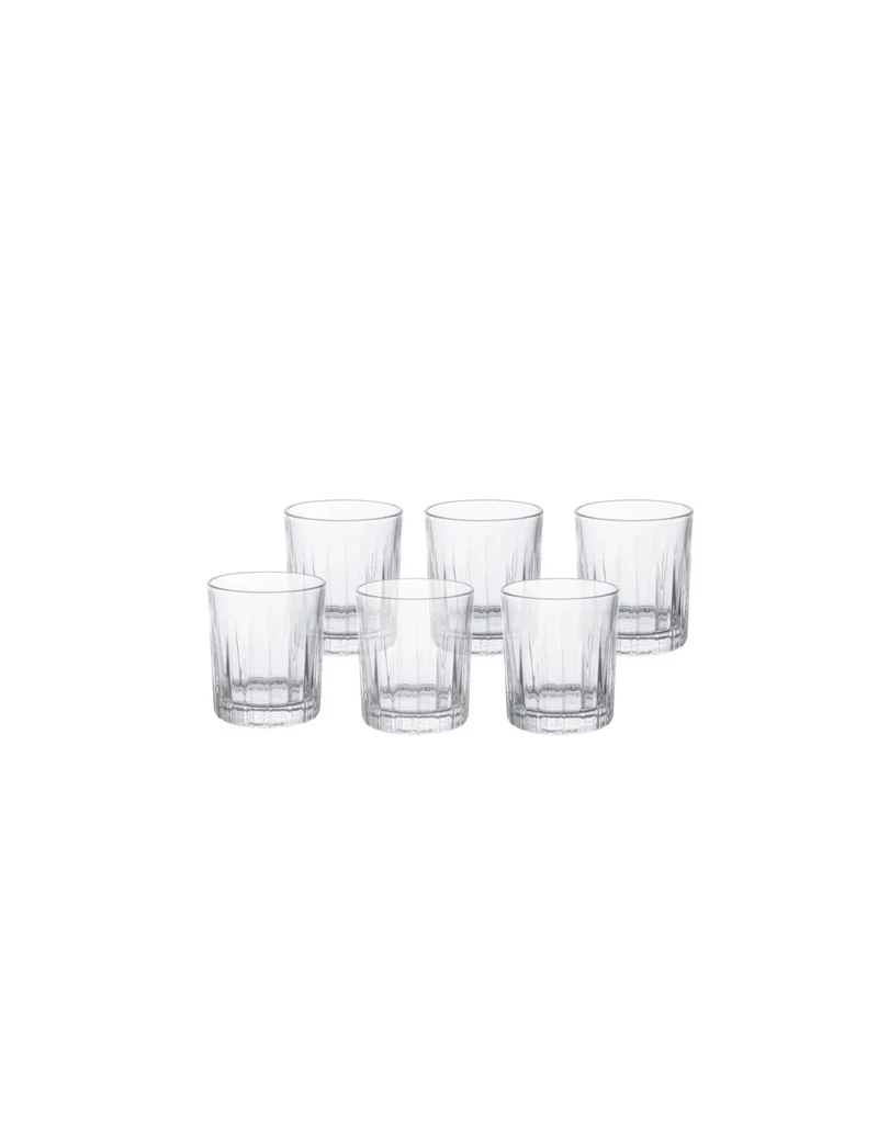 Brandani Set 6 Pz Shot Linear Vetro