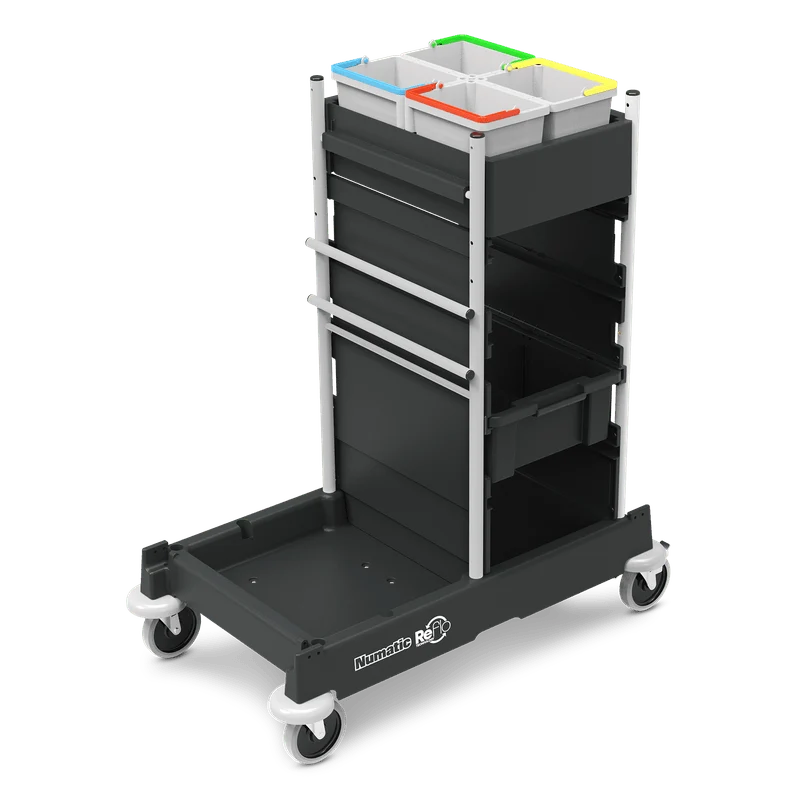 Carrello per pulizia Numatic SM0 (Reflo) senza set pressa, senza unità di scarico | Confezione (1 pezzo)