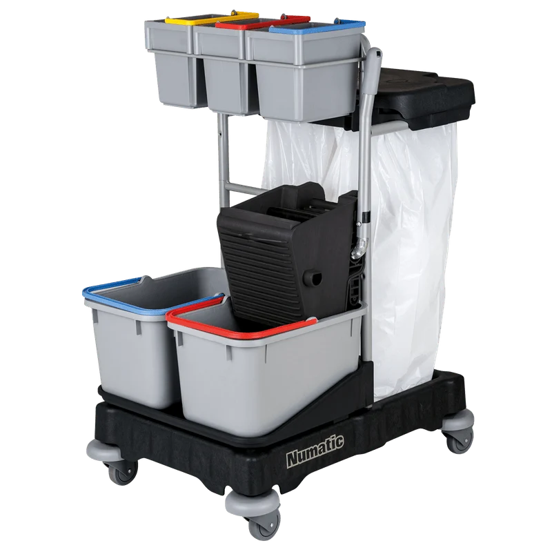 Carrello per pulizia Numatic ProCar 4G Nero | Confezione (1 pezzo)