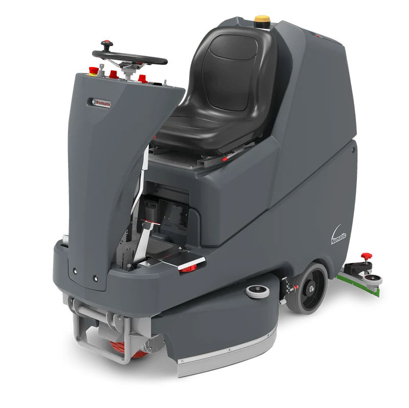 Lavasciuga uomo a bordo Numatic TRL720T incl. caricatore integrato e spazzole TenTec | Confezione (1 pezzo)