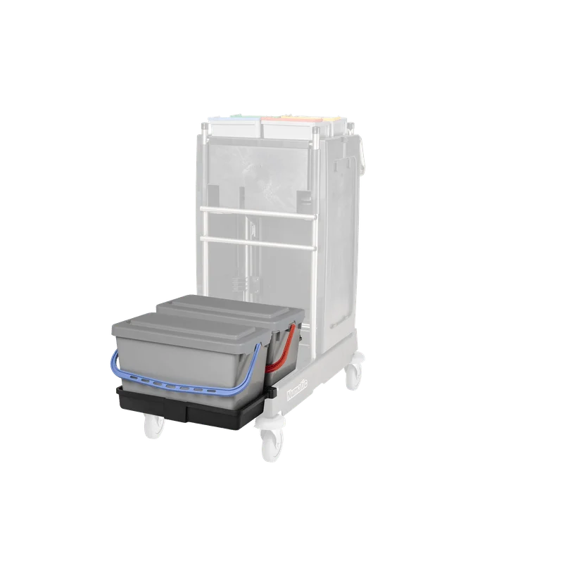 Numatic MMK 3, set di box per scopa nero - 2 x box per scopa MoppMatic MK 3, ciotola per secchio | Confezione (1 pezzo)