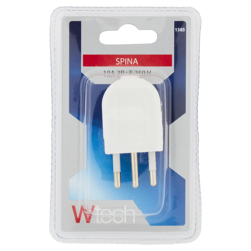 Wtech Spina 10A 2P+T 250 V