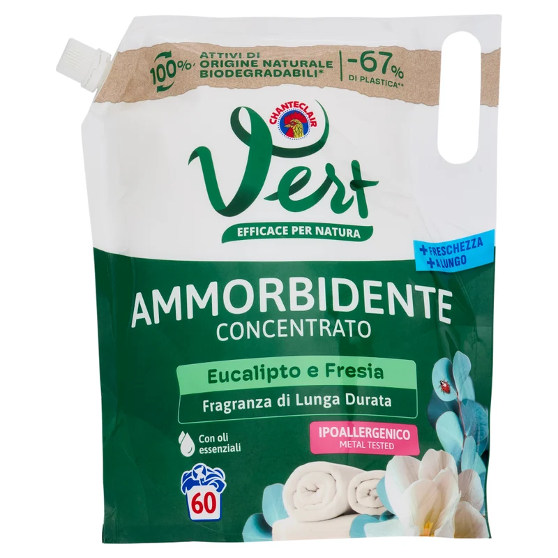 Chanteclair Vert Ammorb. Concentrato Eucalipto e Fresia 60 Lavaggi