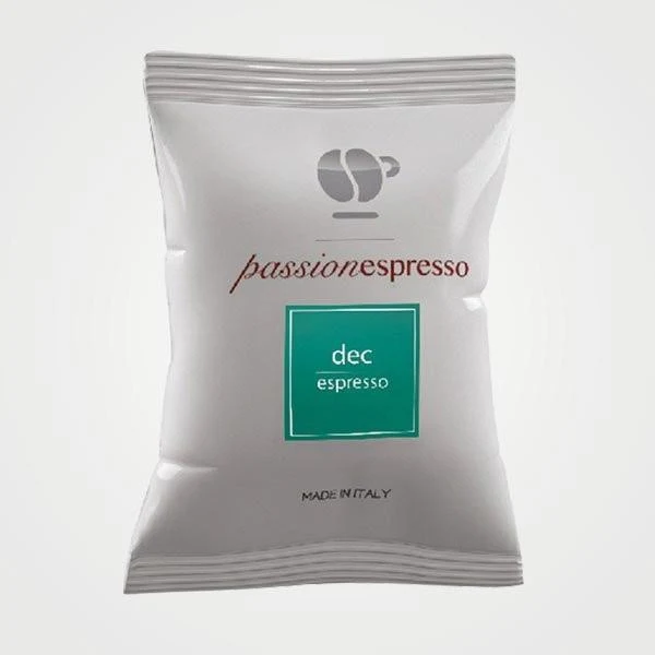 Caffè capsule compatibili Nespresso * Miscela Dek 100 cps