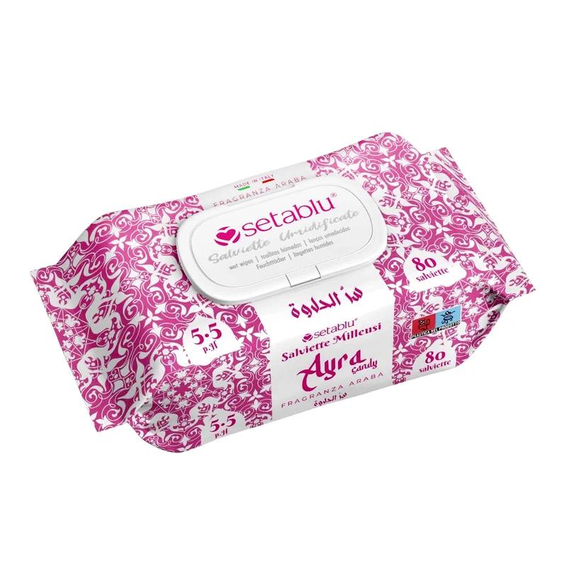 SETABLU SALVIETTE MILLEUSI POP UP X80 AYRA CANDY
