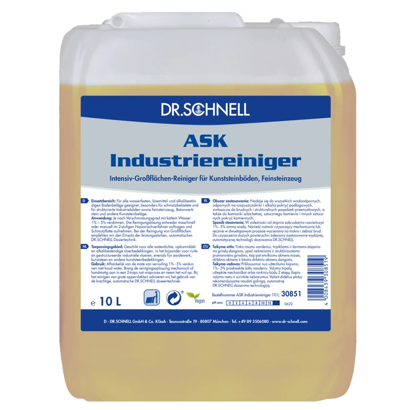 Dr. Schnell CHIEDI AL PULITORE INDUSTRIALE