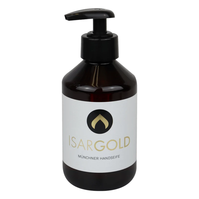 Dr. Schnell Sapone per le mani ISARGOLD, qualità Monaco, per l'igiene personale | Bottiglia (250 ml)