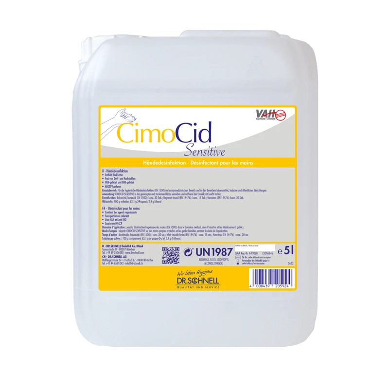 Dr. Schnell Disinfezione delle mani CIMOCID SENSITIVE