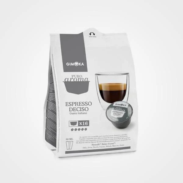 Caffè capsule compatibili Dolce Gusto Espresso Deciso 16 capsule