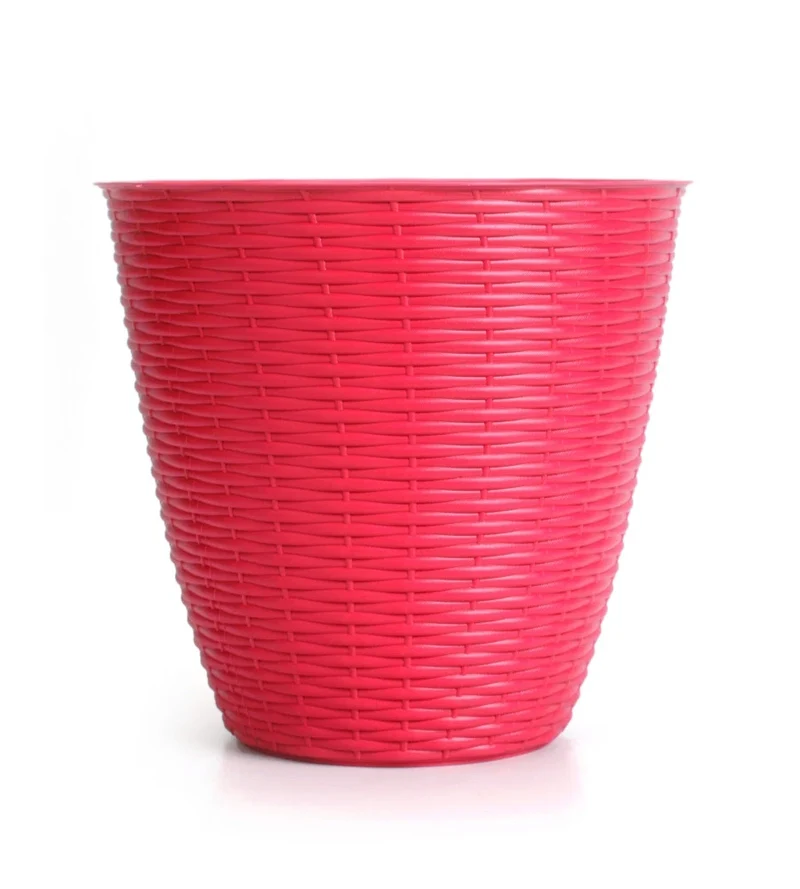 Bama Portavaso Paglia Corallo 14 cm