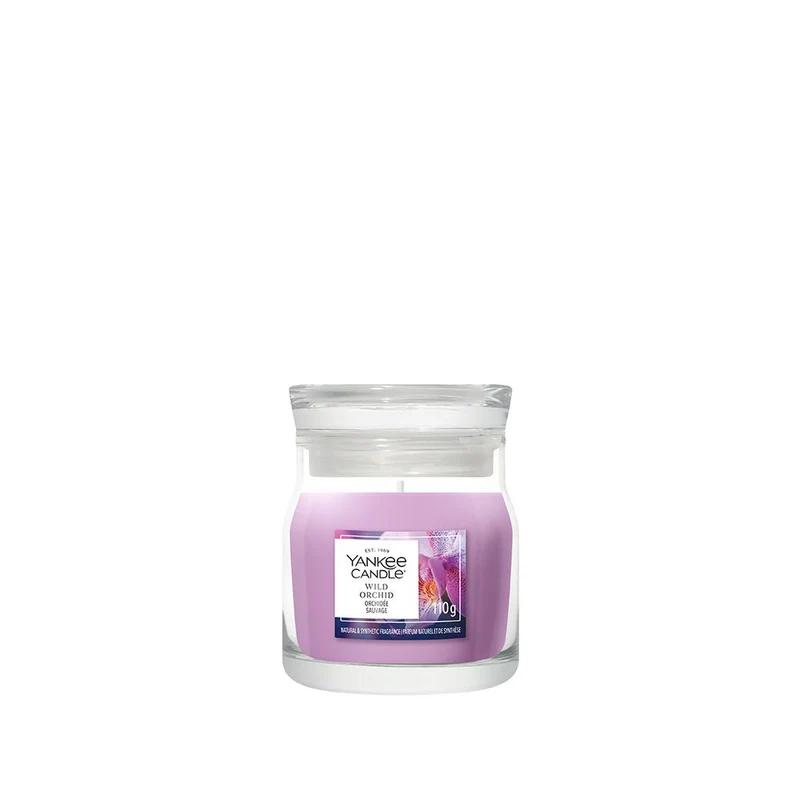 Yankee Candle Signature Sml Jar Wild Orchid 110g