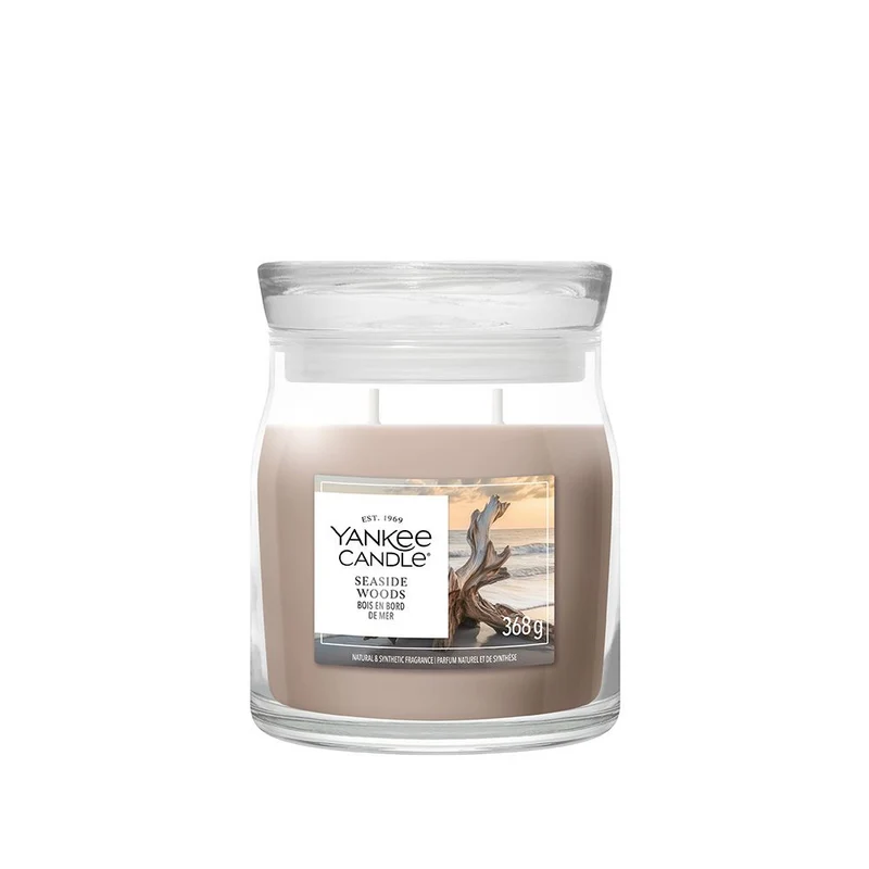 Yankee Candle Signature Med Jar Seaside Woods 368g