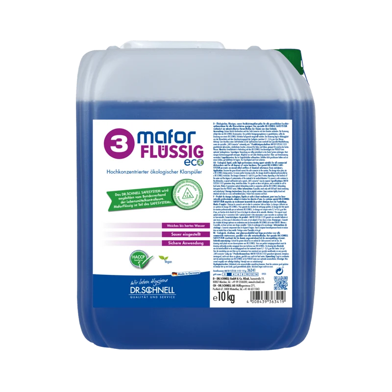 Dr. Schnell MAFOR LIQUID 3 ECO brillantante per lavastoviglie