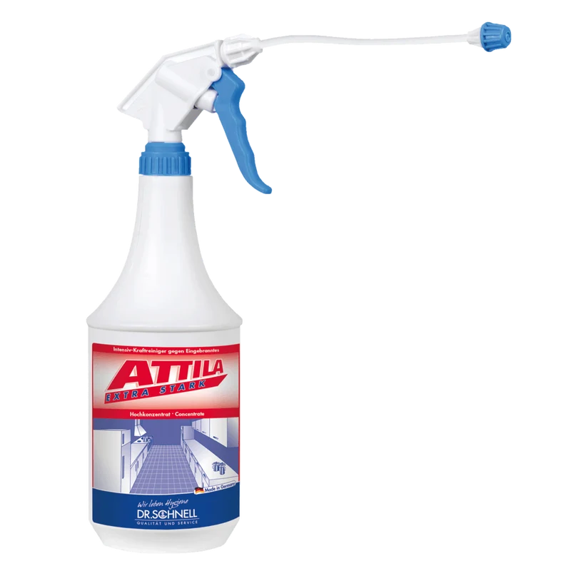 Dr. Schnell ATTILA EXTRA STRONG detergente per griglia e forno, igiene cucina | Bottiglia (1L)