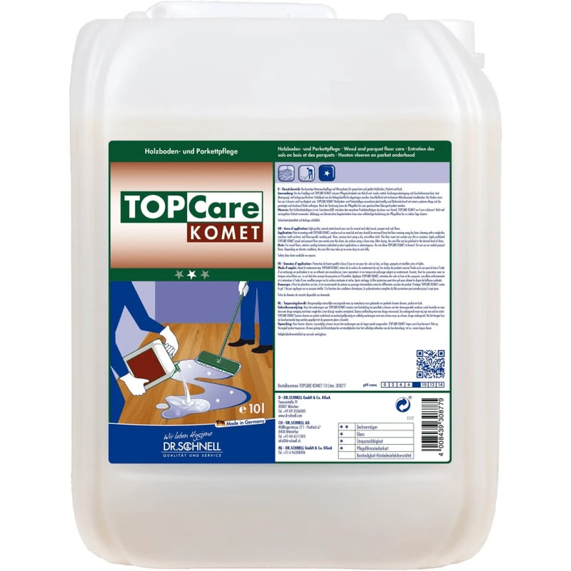 Dr. Schnell TOPCARE Komet detergente per pavimenti, pulizia potente | Confezione (10 litri)