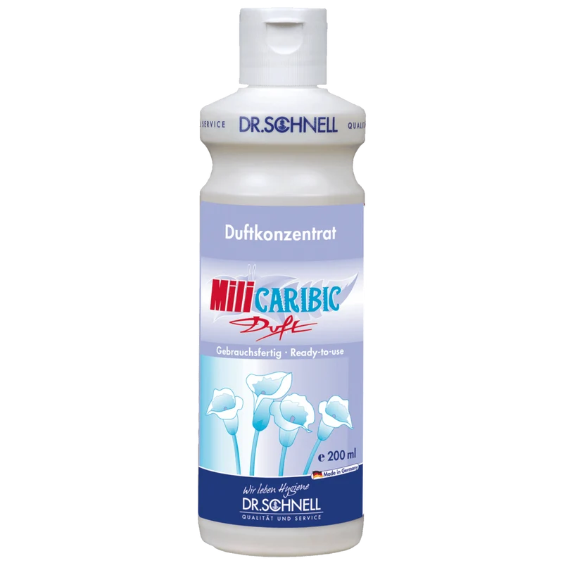 Dr. Schnell MILI CARIBIC SCENT Freschezza per ambienti, concentrato di fragranza con brezza estiva | Bottiglia (200ml)