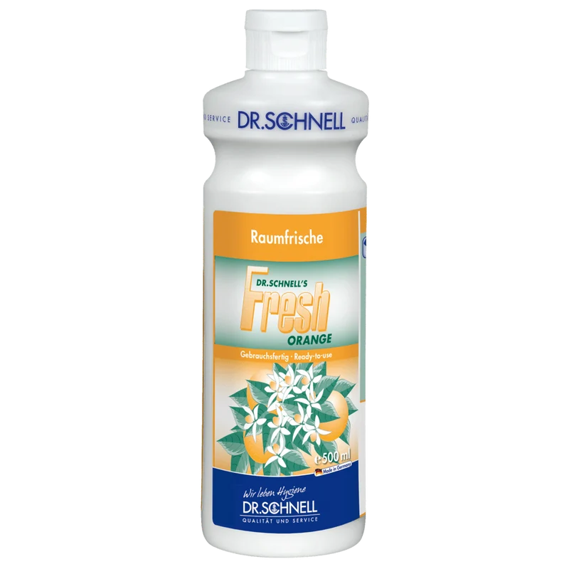 Dr. Schnell ARANCIA FRESCA Freschezza per la stanza con un fresco profumo di arancia | Bottiglia (500 ml)