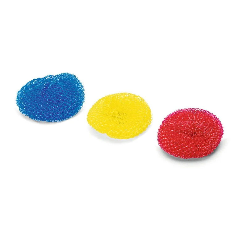 Nölle Profi Spazzola Paglietta Confezione da 3, 6 g di Plastica per la Pulizia | 1 pezzo