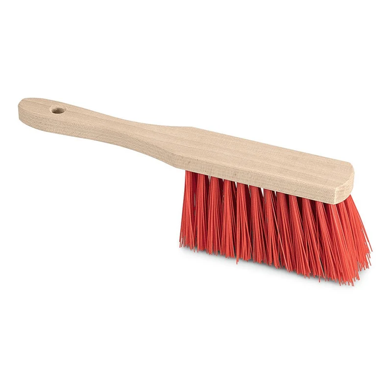 Spazzola manuale industriale Nölle Profi Brush Elaston rossa, 28 cm con foro per appendere | 1 pezzo