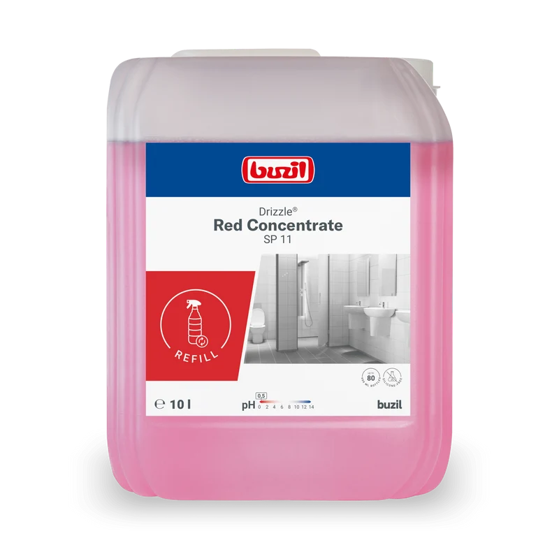 Drizzle® Red Concentrate Sanitary Cleaner Red | Contenitore (10 L)