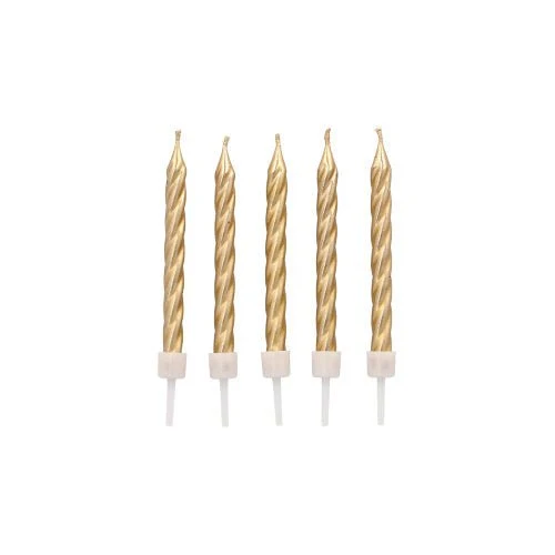 PAPSTAR 12 candele di compleanno sul supporto 6 cm