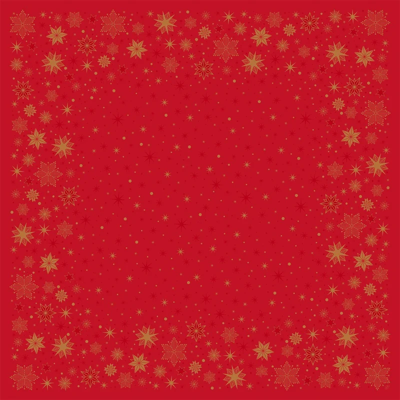 Coperta media Bio-Dunicel 84x84 cm, rossa, ideale per eventi di osservazione delle stelle | Confezione in cartone (1 confezione)