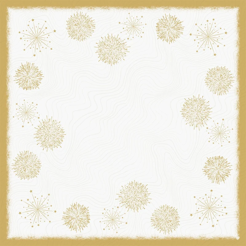 Coperta media Bio-Dunicel 84x84 cm, bianco brillante | Confezione (20 pezzi)
