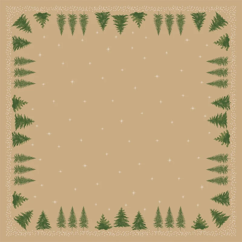 Coperta media Bio-Dunicel 84x84 cm Humble Trees | Confezione (20 pezzi)