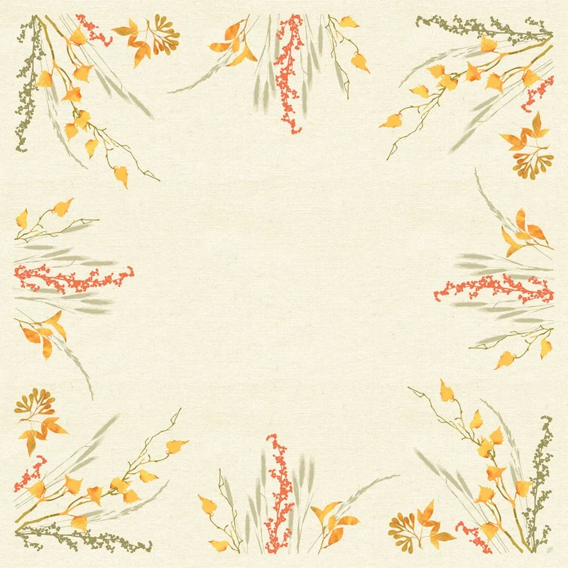 Tovaglia Dunisilk 84x84 cm - Bellezza autunnale | Confezione (20 pezzi)