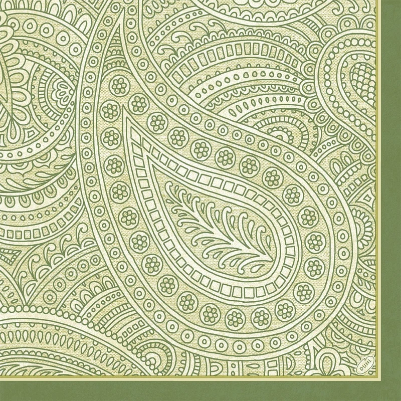 Tovaglioli Paisley classici 40x40 cm, a 4 veli - Elegante decorazione per la tavola | Confezione (50 pezzi)
