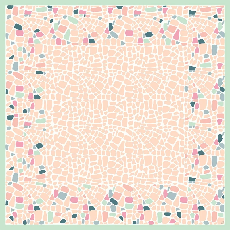 Dunicel-Mitteld. Ocean Pebbles 84x84 cm - Tovaglia di alta qualità | Confezione (20 pezzi)