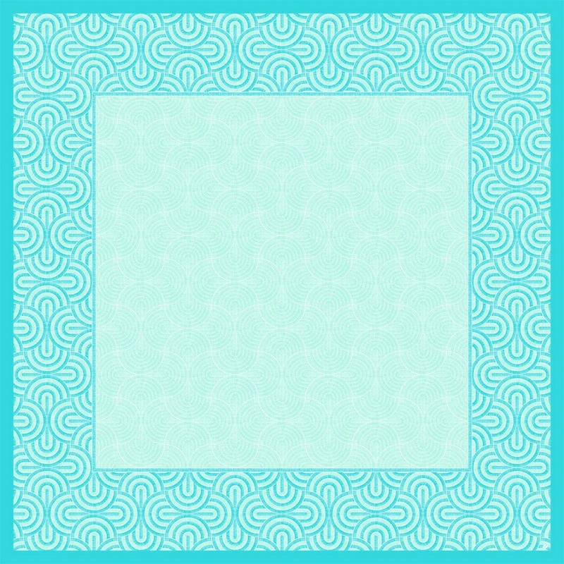Coperta media Dunicel 84x84 cm, Breeze mint blue | Confezione (20 pezzi)